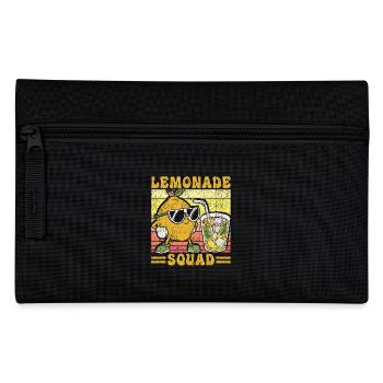Lemonade Stand Retro Vintage Lemonade Squad - Pencil Case - black - Front