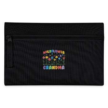 Grandma Wildflower Floral Nature Love - Pencil Case - black - Front