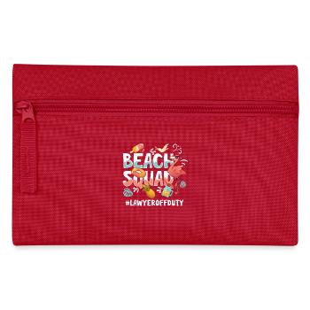 Anwalt Vacation Beach Group - Federtasche - Rot - Vorne