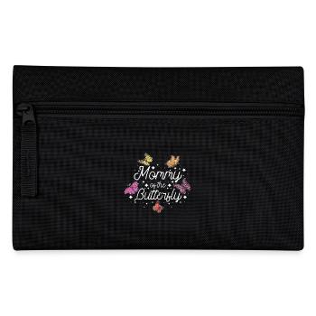 Fête des mères maman, maman, maman du papillon - Trousse - noir - Devant