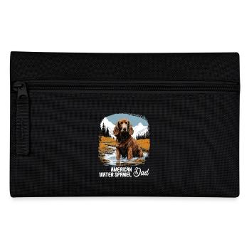 Dog American Water Spaniel - Pencil Case - black - Front