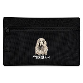 Dog Afghan Hound - Pencil Case - black - Front