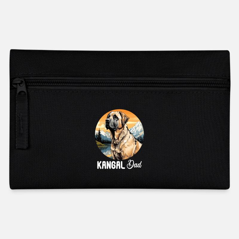 Hund Kangal - Federtasche - Schwarz
