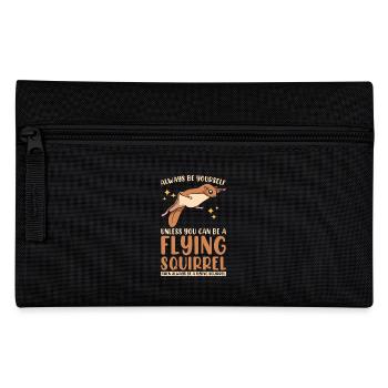 Flying Squirrel Lover - Pencil Case - black - Front