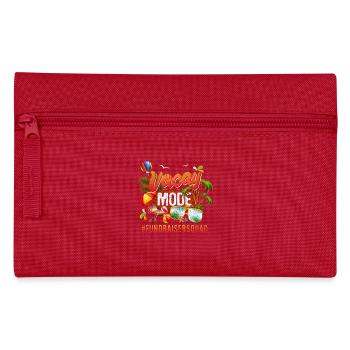 Groupe de vacances de collecte de fonds #Fundraisersquad - Trousse - rouge - Devant