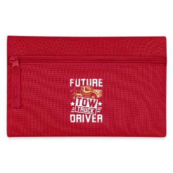 Future Tow truck driver - Federtasche - Rot - Vorne