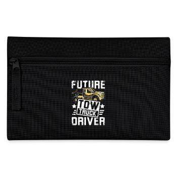 Future Tow truck driver - Federtasche - Schwarz - Vorne