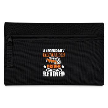 A legendary tow truck driver has retired - Pencil Case - black - Front