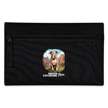 Dog American Staffordshire - Pencil Case - black - Front