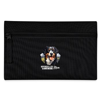 Hund Appenzeller Sennenhund - Federtasche - Schwarz - Vorne