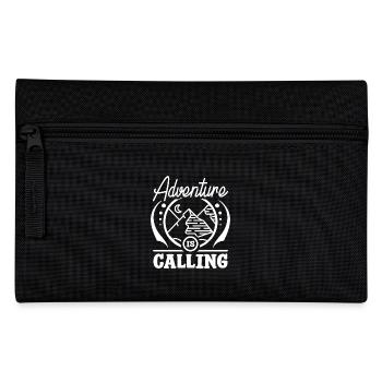 Travel adventure is calling - Federtasche - Schwarz - Vorne