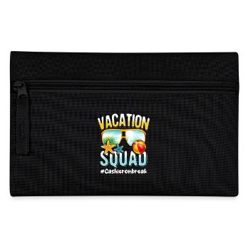 Kassierer Vacation Squad #Cashieronbreak - Federtasche - Schwarz - Vorne