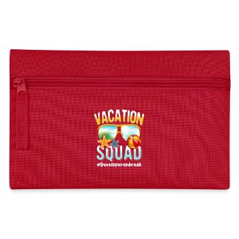 Developer Vacation Squad #Developeronbreak - Pencil Case - red - Front