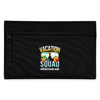Pilot Vacation Squad #Pilotonbreak - Federtasche - Schwarz - Vorne