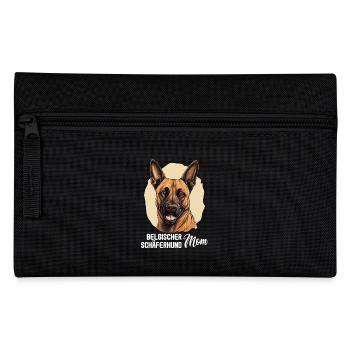 Hund Belgischer Schäferhund - Federtasche - Schwarz - Vorne