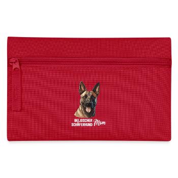 Hund Belgischer Schäferhund - Federtasche - Rot - Vorne
