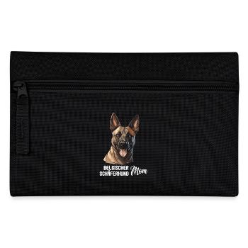 Hund Belgischer Schäferhund - Federtasche - Schwarz - Vorne