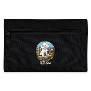 Hund Bichon Friesé - Federtasche - Schwarz - Vorne