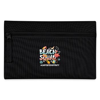 Groupe de plage de vacances de charpentier - Trousse - noir - Devant