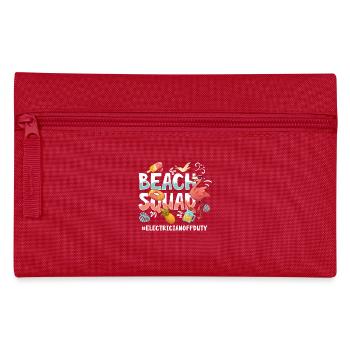 Elektriker Vacation Beach Group - Federtasche - Rot - Vorne