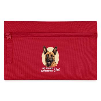 Hund Belgischer Schäferhund - Federtasche - Rot - Vorne