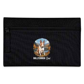 Dog Bull Terrier - Pencil Case - black - Front