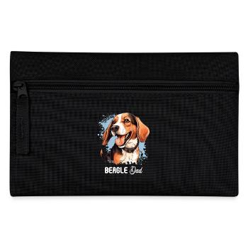 Chien Beagle - Trousse - noir - Devant