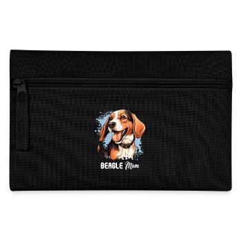 Chien Beagle - Trousse - noir - Devant