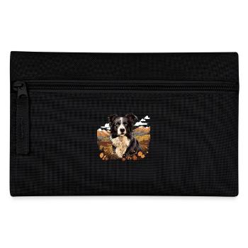 Chien Border Collie - Trousse - noir - Devant