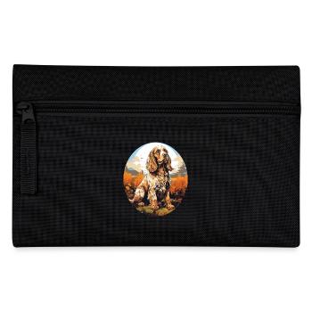 Épagneul Dog Cocker - Trousse - noir - Devant