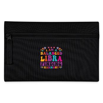 Personnalité du zodiaque Balance Groovy Cool Idée de la Balance - Trousse - noir - Devant