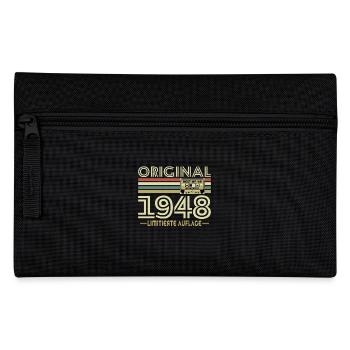 Original 1948 Vintage Birthday Gift - Pencil Case - black - Front