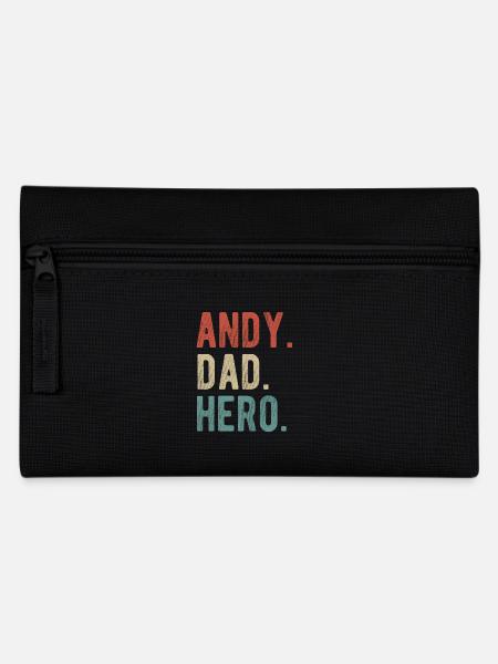 Andy Papa Held - Federtasche - Schwarz