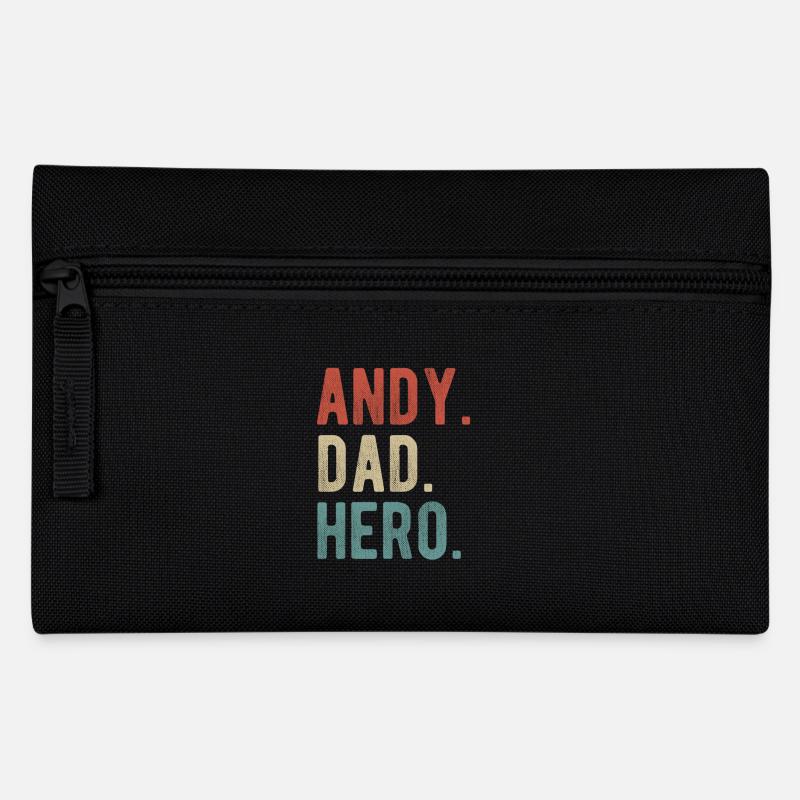 Andy Papa Held - Federtasche - Schwarz