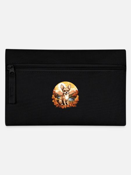 Dog Chihuahua - Pencil Case - black