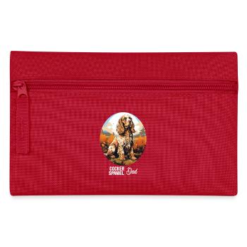 Épagneul Dog Cocker - Trousse - rouge - Devant