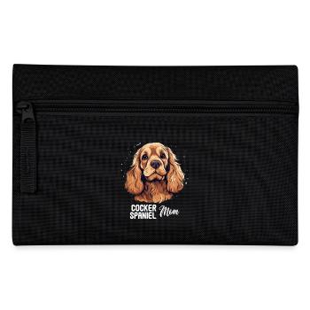 Épagneul Dog Cocker - Trousse - noir - Devant
