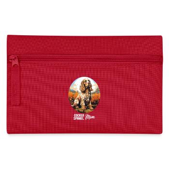 Épagneul Dog Cocker - Trousse - rouge - Devant