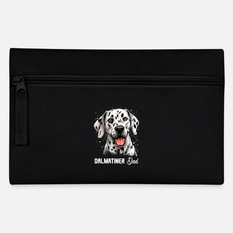Hund Dalmatiner - Federtasche - Schwarz