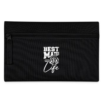 Best mates for life pekingese - Pencil Case - black - Front