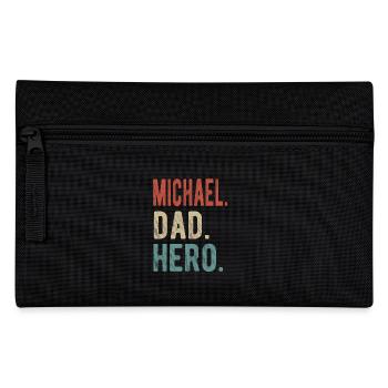 Michael Dad Hero - Pencil Case - black - Front