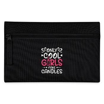 Only cool girls make candles - Federtasche - Schwarz - Vorne