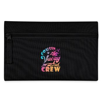 Cousin Vacay Crew - Federtasche - Schwarz - Vorne