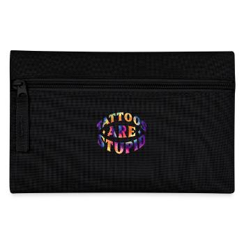Tattoos are Stupid - Pencil Case - black - Front