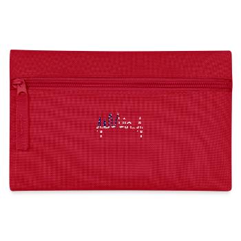 Chicago Skyline Heartbeat USA Heart I Love Chicago - Trousse - rouge - Devant