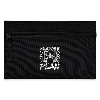 My escape plan, playing drums - Federtasche - Schwarz - Vorne