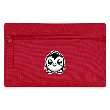 Penguin Baby Cute Kawaii Animal - Pencil Case - red - Front