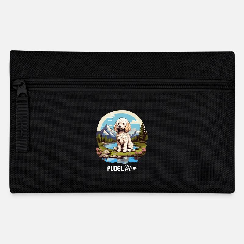 Pudel - Federtasche - Schwarz