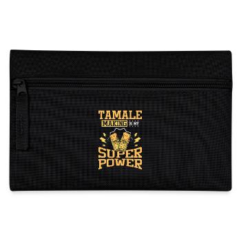 Tamale making is my superpower - Pencil Case - black - Front