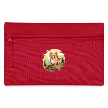 Pomeranian - Pencil Case - red - Front